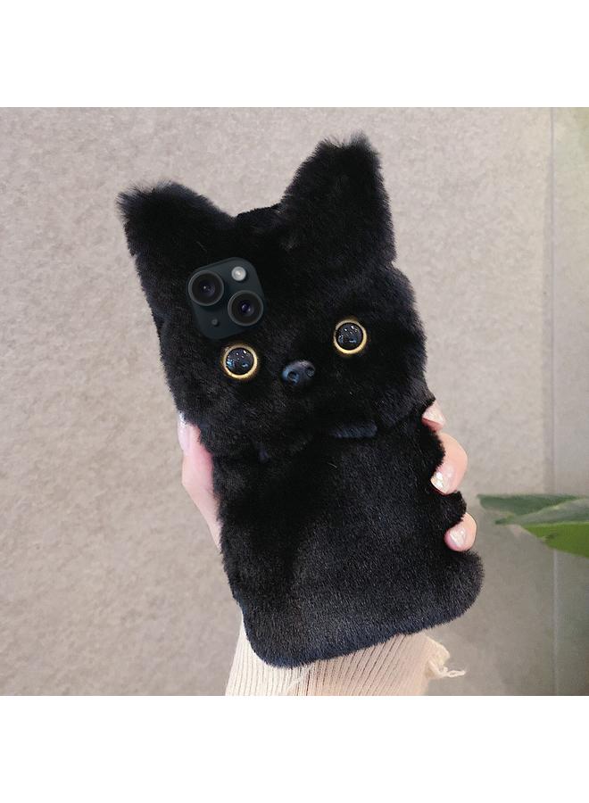 Zaboon Case For iPhone 13 3D Cute Cat Plush Full Coverage Phone Case - Image 1