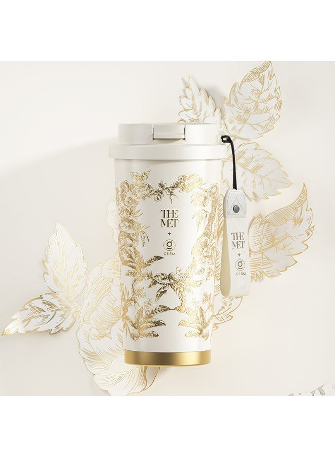 GERM Metropolitan joint model Qimeng Baojing series shining coffee cup GE -MET23-K34 white 500ml English version - Image 5