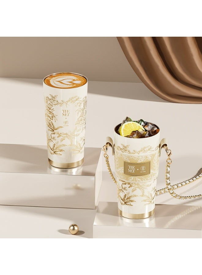 GERM Metropolitan joint model Qimeng Baojing series shining coffee cup GE -MET23-K34 white 500ml English version - Image 3