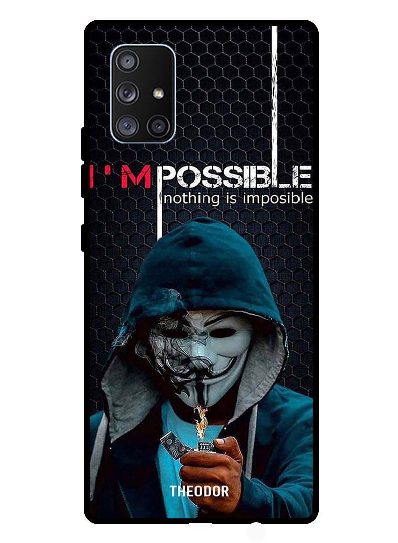 Theodor Protective Case Anti ScratchShockproof Cover For Samsung A71 5G Nothing Is Impossible - Image 1