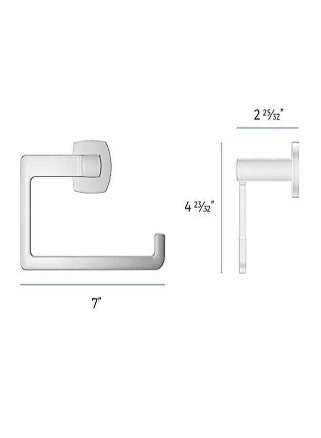 Pfister حلقة منشفة بي فيستر ديكارد، حامل منشفة يد للحمام، مثبت على الحائط، تركيب بالبراغي، تشطيب كروم مصقول، BRBDA1C - Image 5