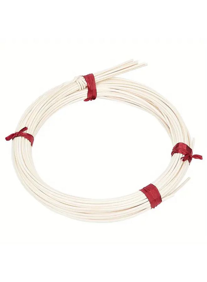 Natural Rattan Twine 250g Beige 4mm Thick Braided Cord For DIY Furniture Crafts Weaving - Image 5