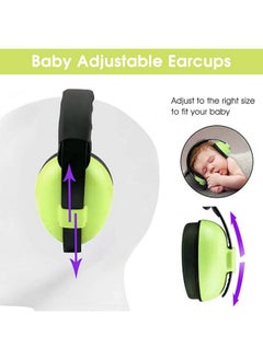 Snowie Soft ® Ear Muffs For Kids Baby Hearing Protection Earmuffs For Baby Sleep Flight Travel, Baby Ear Protection Noise Canceling Headphones For Baby Toddler Kids  - Image 2