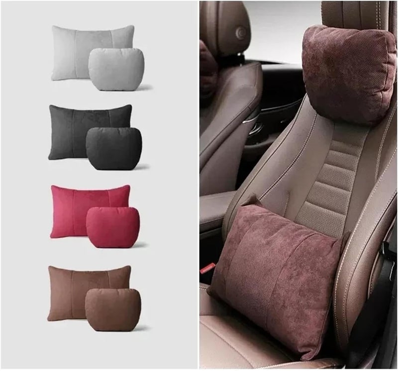 Car Lumbar Support Headrest Pillow Cushion fit for AMG W212 W205 W204 W211 W176 W177 CLA Accessories(5) - Image 3