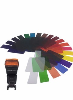 Y&D Filter Set Camera Top Flash Accessories Temperature Filter, Filters to enhance image quality, Suitable for Canon/Nikon, 20 PCS/12-color  - Image 1