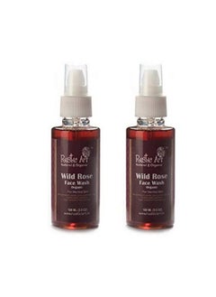Rustic Art Organic Wild Rose Face Wash 100 Ml 100 Ml (Pack Of 2)  - Image 1