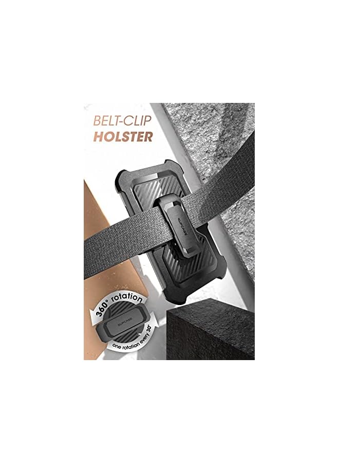 SupCase Unicorn Beetle Pro Series Case for Samsung Galaxy Note 10 (2019 Release), Full-Body Rugged Holster & Kickstand without Built-In Screen Protector (Black) - Image 5