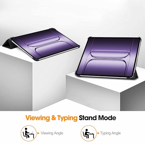 ProElite Case Cover for OnePlus Pad 3 13.2 inch 2025 Case, Slim Trifold Flip case Cover for OnePlus Pad 3 13.2 inch 2025 Case Tablet [Auto Sleep Wake Feature], Marble Purple - Image 3