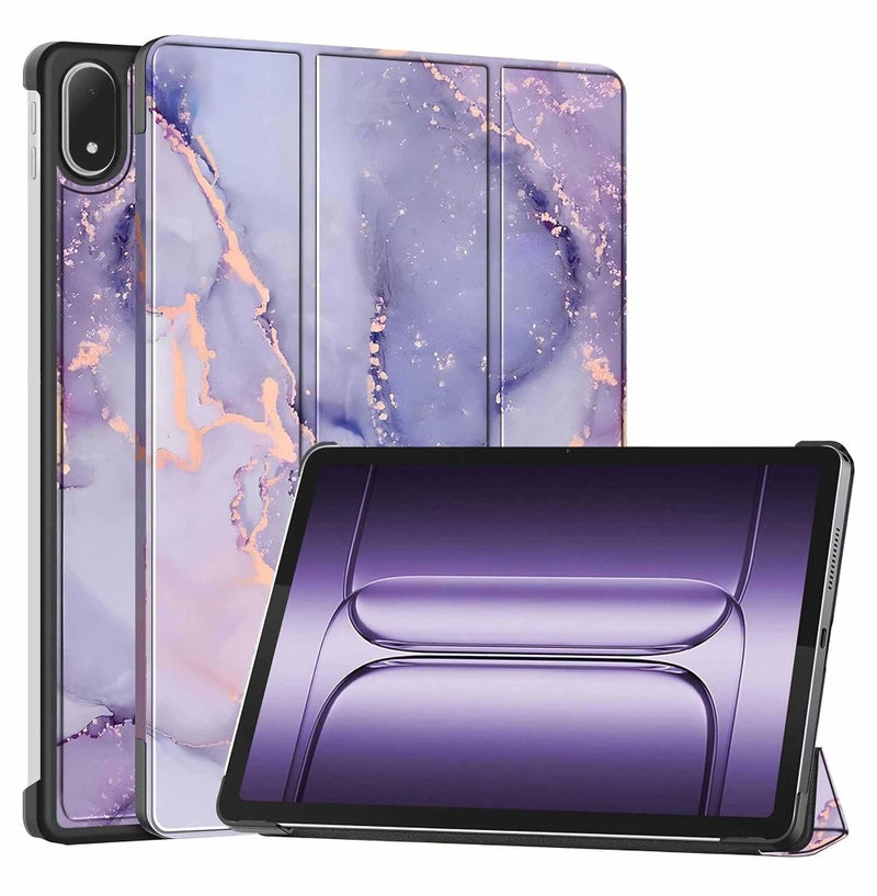 ProElite Case Cover for OnePlus Pad 3 13.2 inch 2025 Case, Slim Trifold Flip case Cover for OnePlus Pad 3 13.2 inch 2025 Case Tablet [Auto Sleep Wake Feature], Marble Purple - Image 1