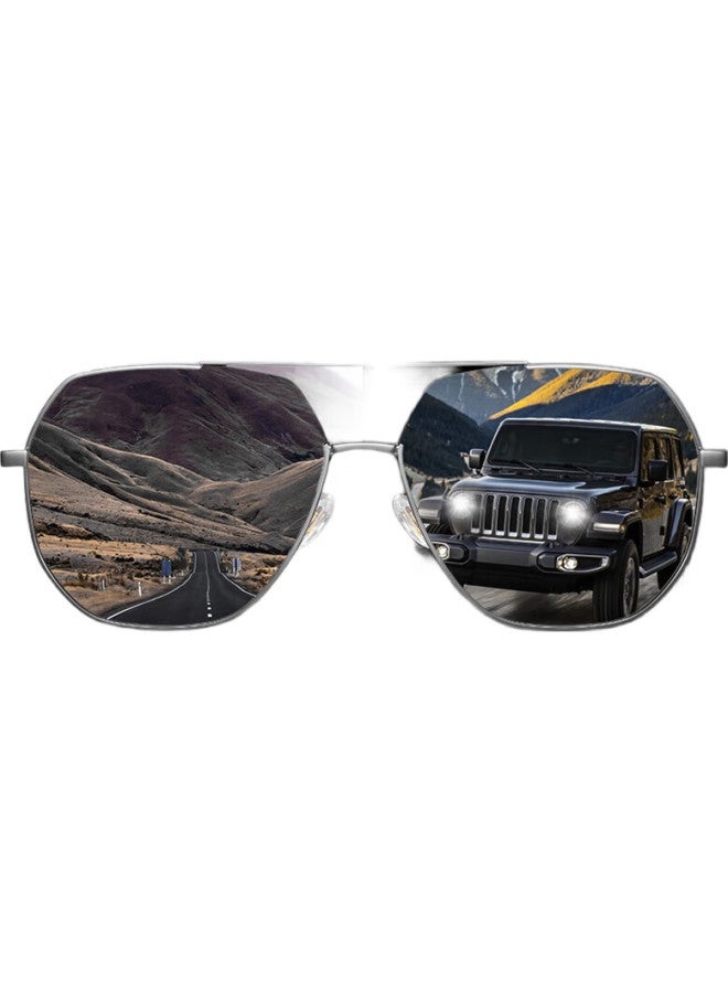 CAPONI Color-Changing Polarized Sunglasses For Men Driving Special Night Vision Glasses Day And Night Dual-Use Anti-Uv High Beam - Image 2