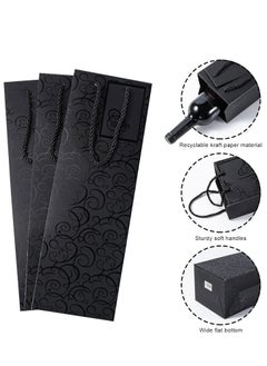 KASTWAVE Gift Bag,   Bags 10 Pack,   Bags for   Bottles Gifts,   Bottle Gift Bags  - Image 3