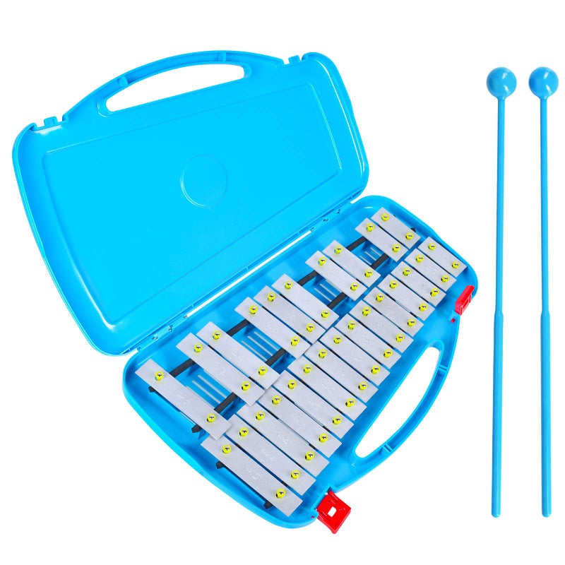 EASTROCK Professional Glockenspiel 25 Notes Xylophone Perfectly Percussion Instrument - Image 2