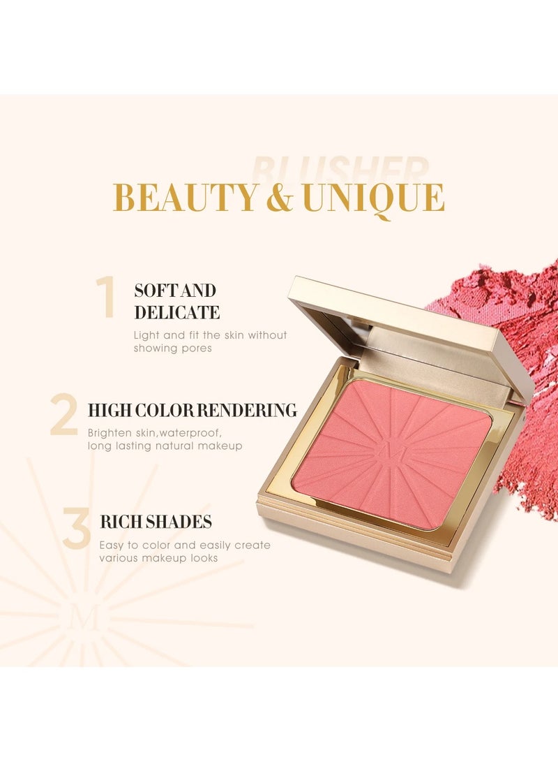 إيماجيك لوحة أحمر الخدود والهايلايتر اللامعة من IMAGIC | تضفي إشراقة طبيعية على البشرة | توهج قابل للبناء والدمج لجميع ألوان البشرة (B1 COTTON CANDY) - Image 4