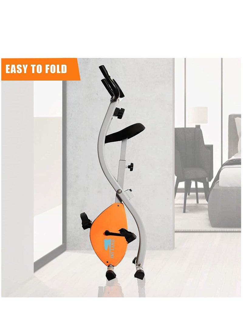 Sky Land Portable Fitness Exercise Bike | Stationary X-Bike With 8-Level Resistance For Home Use - Image 4