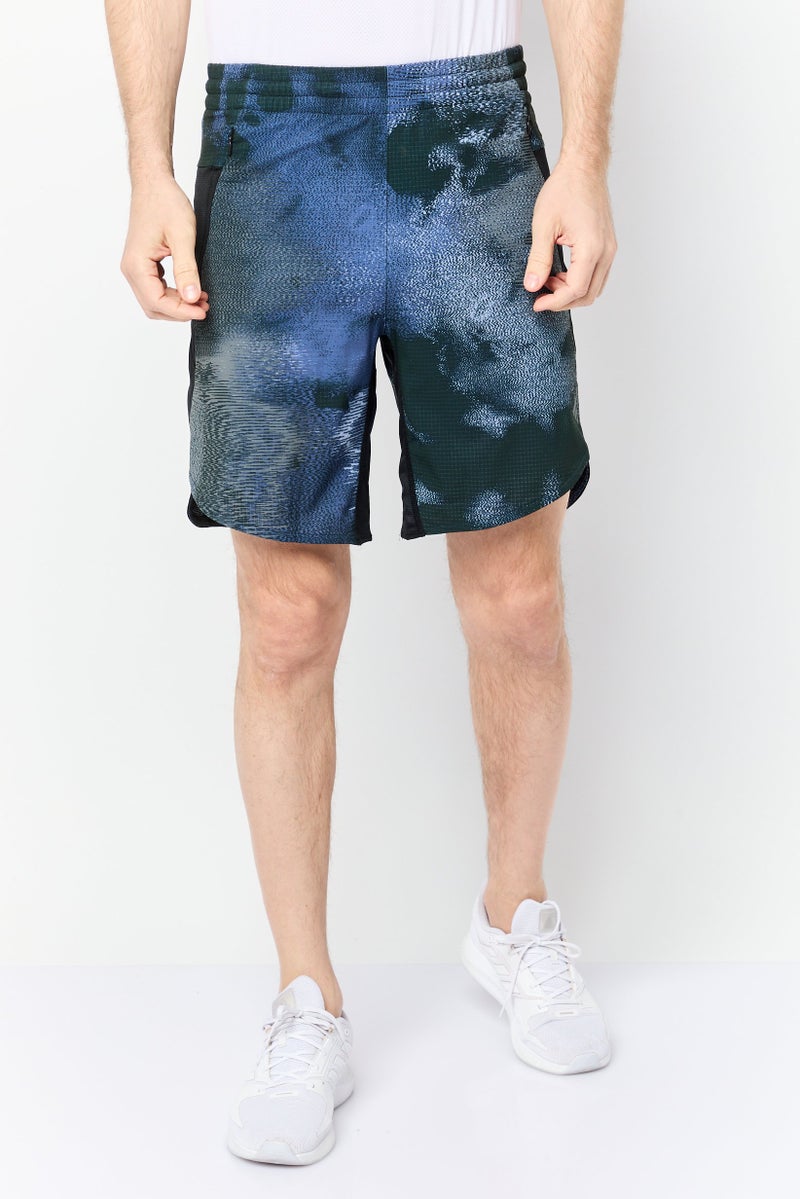 Adidas شورتات تدريب رياضية للرجال بتصميم HIIT بطول 9 إنش، متعددة الألوان - Image 1