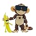 Xonery 3D Printed Monkey Kids Toy Articulated Animal Figurine Executive Desk Toys Festive Holiday Desk DecorValentines Day GiftsMini Play OrnamentParty FavorsBanana Brown - Image 2