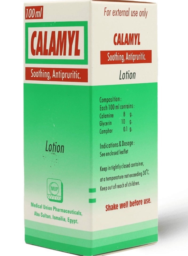medical union pharmaceuticals Calamyl Lotion 100 ml - Image 2