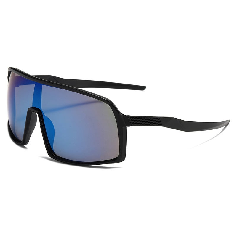 Generic Square Photochromic Sunglasses Unisexblack frame blue black frame blue 