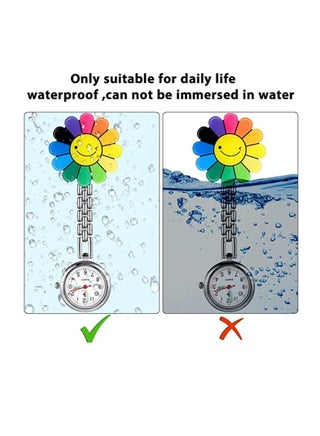 SYOSI Nurse Fob Watch Hanging Doctor Pocket Watch with Fixed Clip