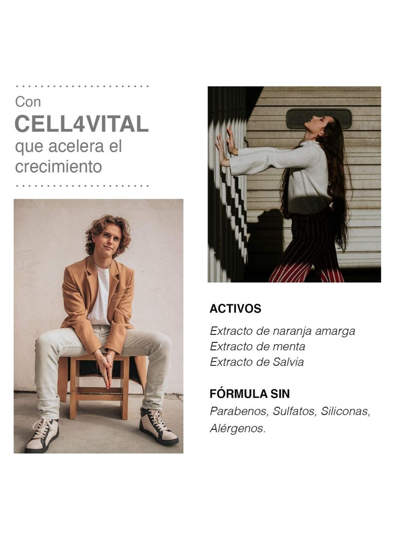 Eva Capilo Vitamin Recharge Hero, Enhances hair strength and vitality, helpful for overall hair rejuvenation - 250 ml - Image 3