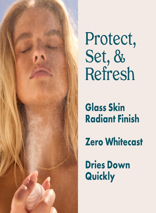 Kopari Sunglaze Sheer Setting Mist Sunscreen SPF 50, Weightless, Fast Drying, Ultra-Fine Setting Spray, Made With Hyaluronic Acid, Sets Makeup For A Hydrated, Dewy Finish, 2.53 fl oz - Image 3