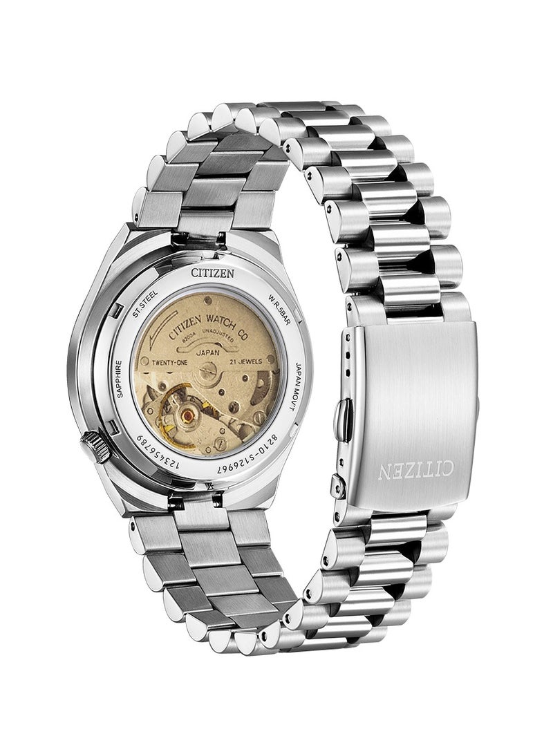 Citizen Boutique Citizen Tsuyosa Collection Men's Brown Automatic Stainless Steel Watch NJ0158-89Y - Image 2