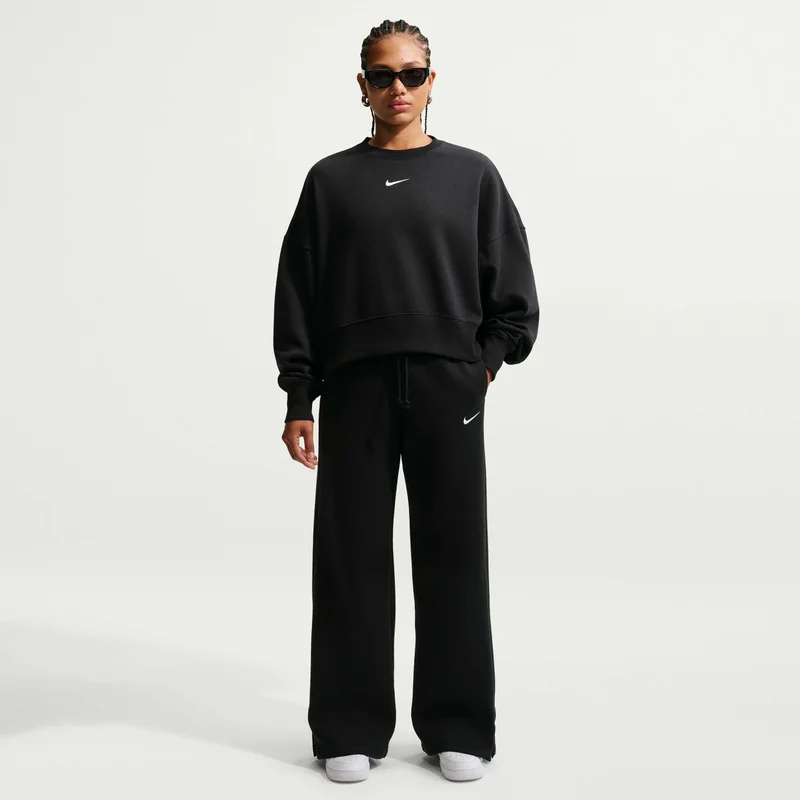 نايكي بنطال فينيكس فليس سبورتووير وايد ليج للنساء