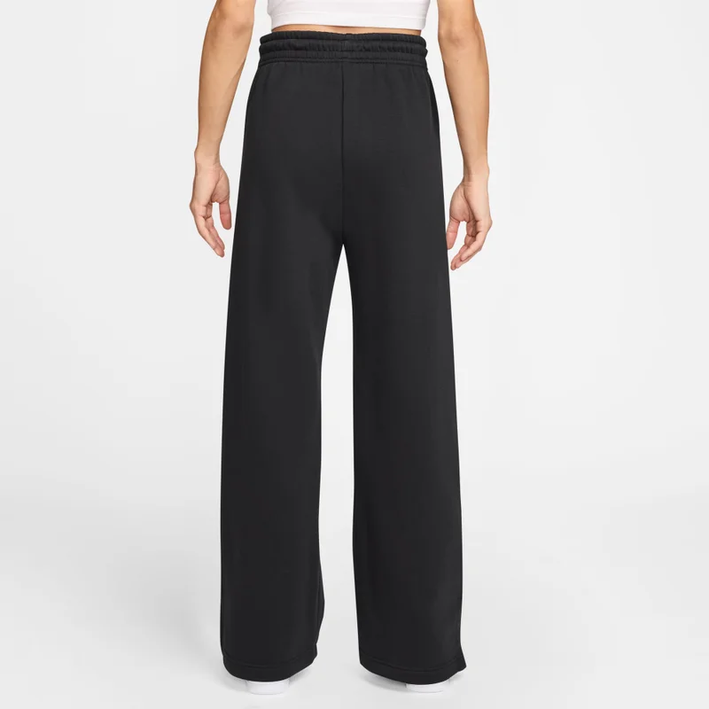 Nike black Women's Sportswear Phoenix Fleece Wide-Leg Pants for Women | Best Price UAE