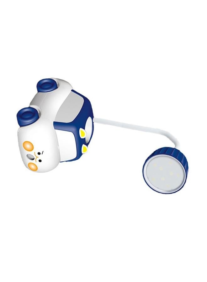 إسكدنيا Cute Desk Lamp for Kids ABS Cartoon Car USB Charging Eye Caring LED Table Light for College Dorm Bedroom Reading Blue - Image 2
