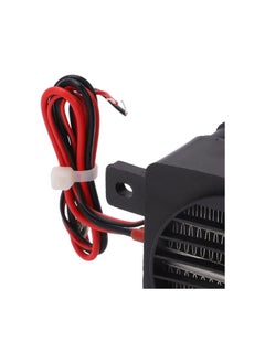 PTC Ceramic Fan Heater, DC12V 50W Mini Portable Ceramic Air Heater Constant Temp Heating for General Heating Appliance