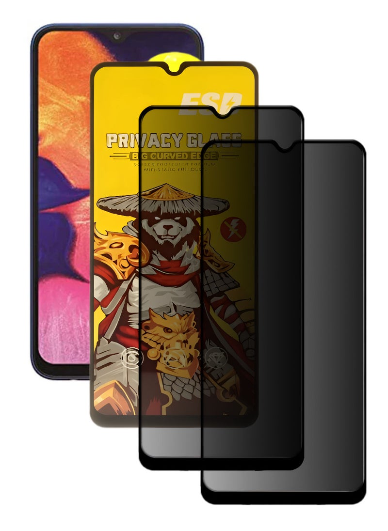 ESD 2 Pieces Tempered Dustproof Glass Screen Protector Compatible For Samsung Galaxy A10 - Image 1