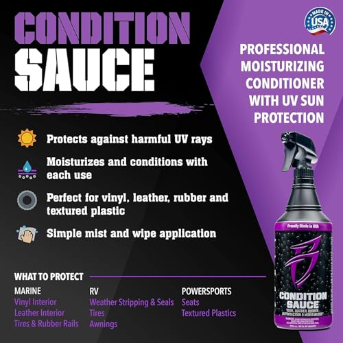 Boat Bling Condition Sauce Premium Interior Moisturizer w/UV Protection, 20 oz. - Image 2