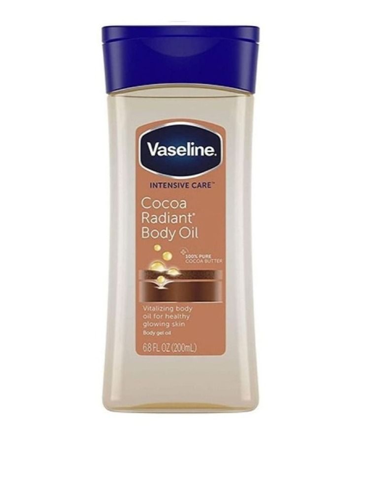 فازلين زيت الجسم إنتينسيف كير مع زبدة الكاكاو النقية 200مل - Image 1