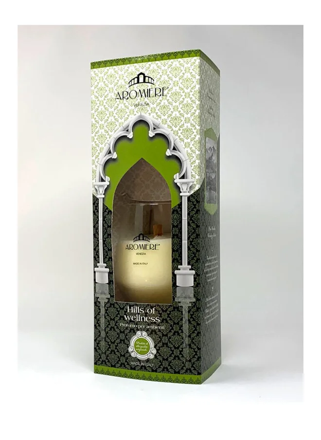 أرومير Hills Of Wellness Home Fragrance  Candle  Scent 260 g