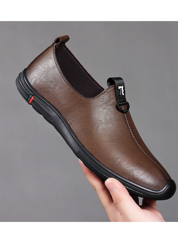 Shougu New Men's Business Leather Shoes - Image 1