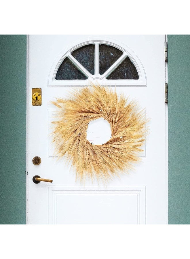 Natural Dried Wheat Flower Bouquet, 100 x 40 cm, for Home Decor & Events - Image 4