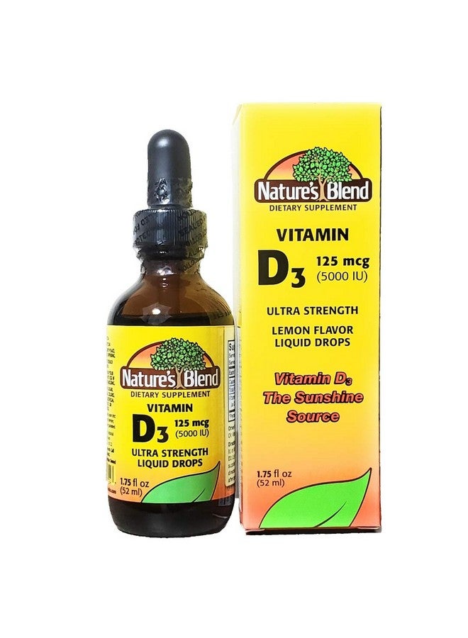 Nature's Blend Nature’s Blend Vitamin D3 Drops, 5000 IU