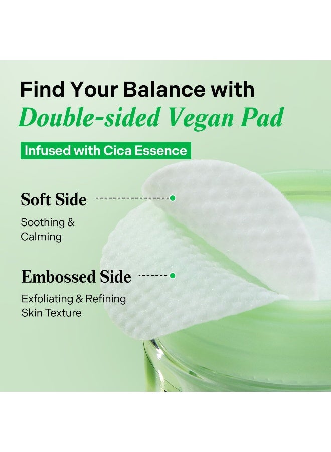 Torriden Balanceful Toner Pads With 5D Cica Complex, Lha & Pha 180Ml | Gentle Exfoliating & Soothing Vegan Pads | For Sensitive & Acne-Prone Skin - 60 Sheets - Image 3