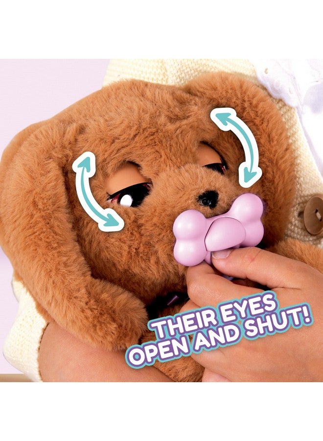 آي إم سي تويز Baby Paws - جرو كوكير سبانيال مع حامل | جرو لعبة ناعم ومحبب يصدر 5 أصوات رائعة للأطفال بعمر 4 سنوات فما فوق - Image 2