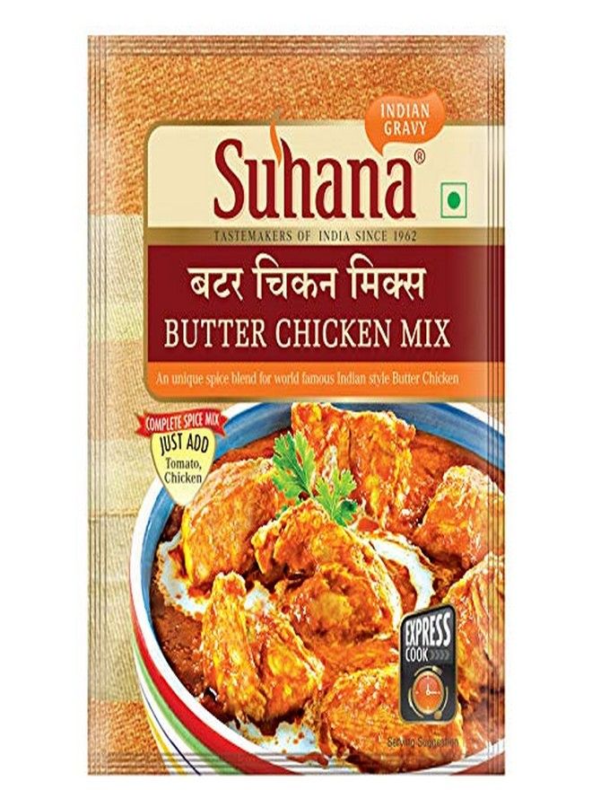 Suhana Butter Chicken Spice Mix 50g Pouch - Pack of 8 - Image 1