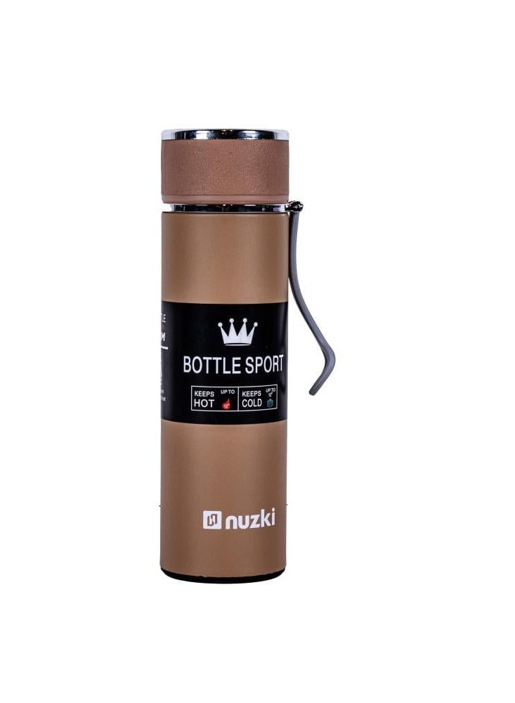 Generic Stainless Steel Vacuum Insulated Flask, Leak-proof, BPA-free Double Walled Thermal Mug for Coffee & Tea, 500ml - Image 1