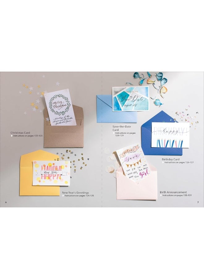 A Beginner's Guide to Modern Calligraphy & Brush Pen Lettering: Learn to Create Beautiful Hand Lettering for Invitations, Cards, Journals and More! (400 Step-By-Step Examples)  - Image 4