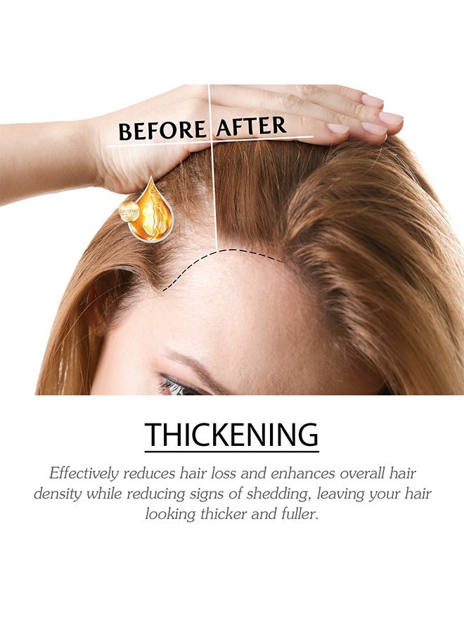 EELHOE Hair Strength Pro Ampoules, Hair-Regrowth Ampoules, Hair Growth Serum, Hair Growth Serum Biotin, Liascy Anti Thinning Treatment,Hair Loss Thickening Regrowth for Thinning Hair (2ml*7pcs) - Image 2