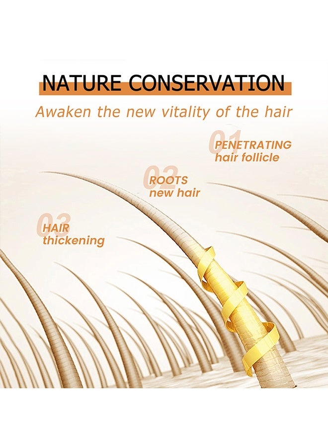 EELHOE Hair Strength Pro Ampoules, Hair-Regrowth Ampoules, Hair Growth Serum, Hair Growth Serum Biotin, Liascy Anti Thinning Treatment,Hair Loss Thickening Regrowth for Thinning Hair (2ml*7pcs) - Image 4