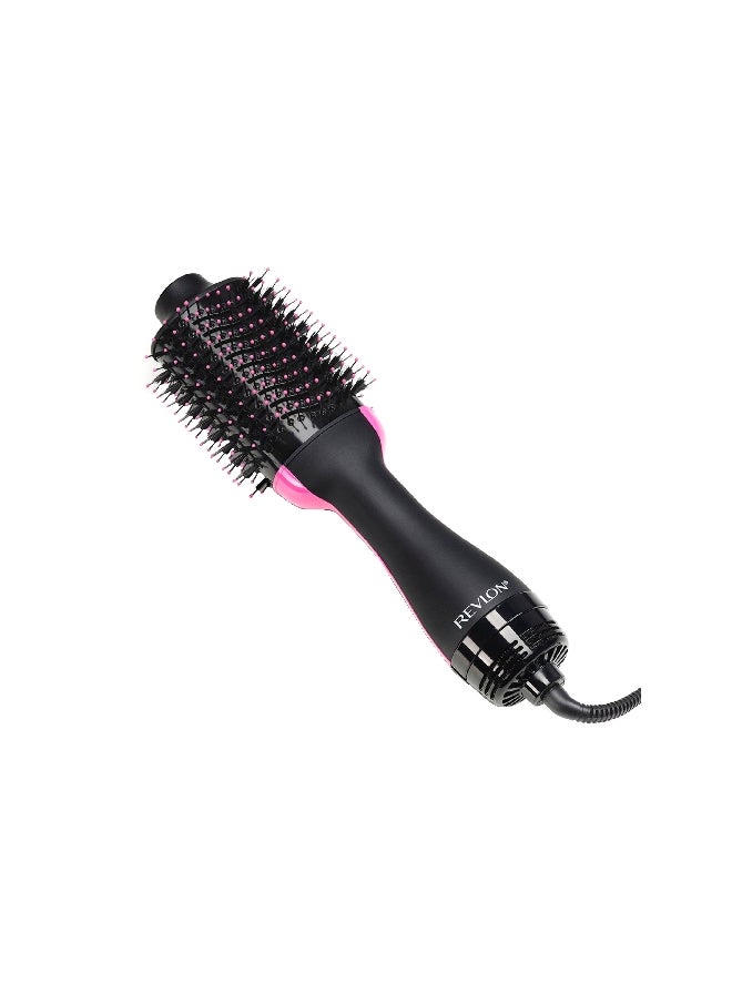 Revlon 1100W Salon One-Step Hair Dryer and Volumizer Black and Pink 26 x 11 x 29 cm RVDR5222  - Image 1