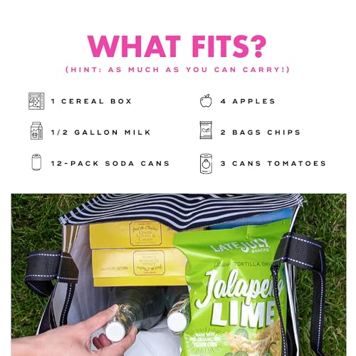 SCOUT Bagette Market Tote, Large Reusable Grocery Bag with Burst-Proof Bottom - Image 5