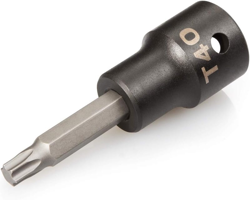 Tekton 1/2 Inch Drive x T40 Torx Impact Bit Socket | SIB24240 - Image 1