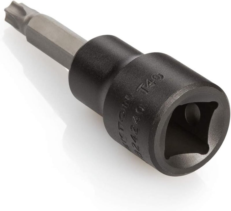 Tekton 1/2 Inch Drive x T40 Torx Impact Bit Socket | SIB24240 - Image 2