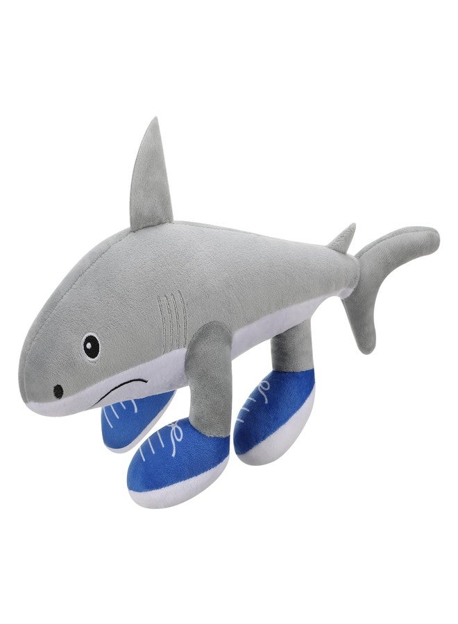 Guiqulai Italian Brainrot Style Plush Toy 13 Inch Soft Stuffed Meme Dolls Unique Fun Decoration Gift Ideas for Collectors, Aesthetic Décor Bedroom Shark - Image 1