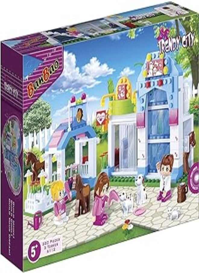 BanBao - Banbao set 6112 trendy city pet shop - Image 1